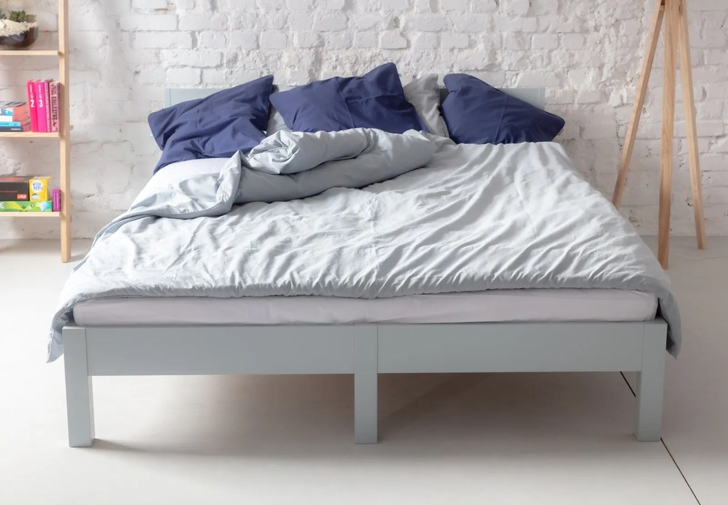 Minimalistyczne łóżko dwuosobowe Dabi 200