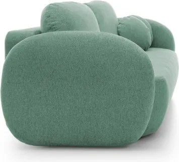 Sofa OLIO z funkcja spania i pojemnikiem TURKUSOWY ARAGON 75
