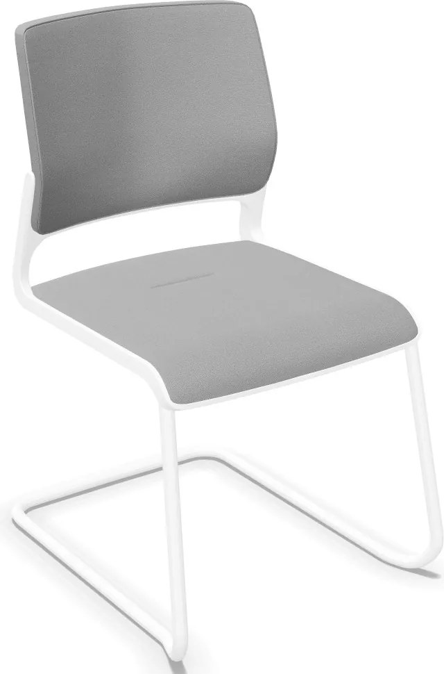 Krzesło konferencyjne na płozie Xilium Frame Chair CF UPH