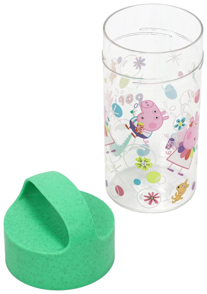 Pojemnik/bidon Buddy Snack Świnka Peppa Pop, 500 ml, KOZIOL
