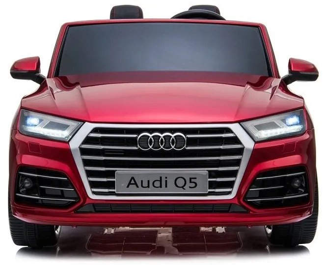 Pojazd na akumulator nowe audi q5 2-osobowe czerwone lakierowane