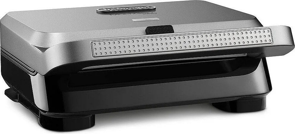 DeLonghi SW12BCS Gofrownica 2 płyty 800W - Powłoka nieprzywierająca - Czarny i Szary