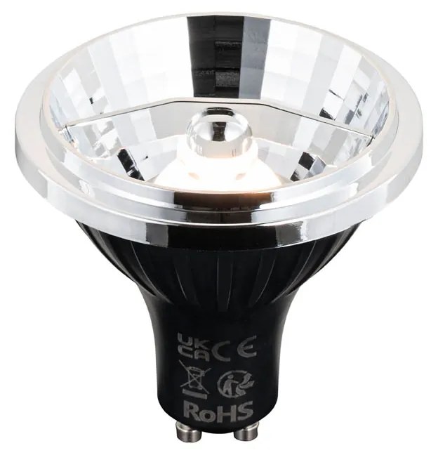 Inteligentna żarówka LED GU10 ściemnialna AR70 6W 520 lm 2200 - 6500K