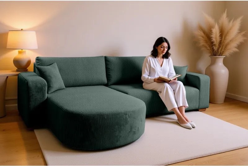 Narożnik BIS XL Uniwersalny z funkcją spania POSO 14 DomoHome