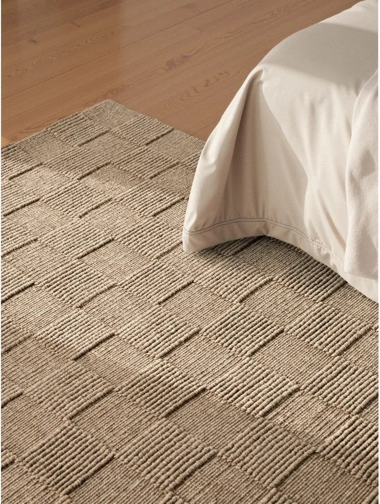 Brązowy wełniany dywan tkany ręcznie 160x230 cm Scala – Villeroy&amp;Boch