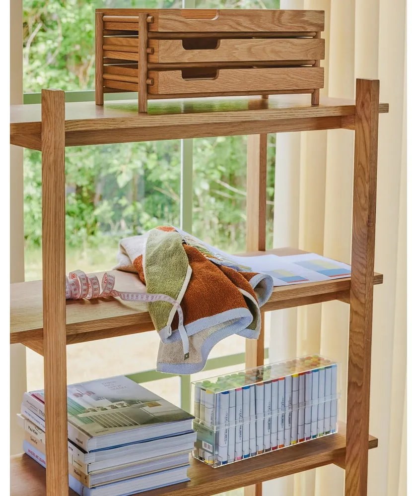 Drewniany organizer na dokumenty Note – Hübsch