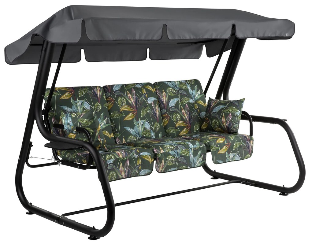 Huśtawka ogrodowa Rimini Black Edition G058-02PB PATIO