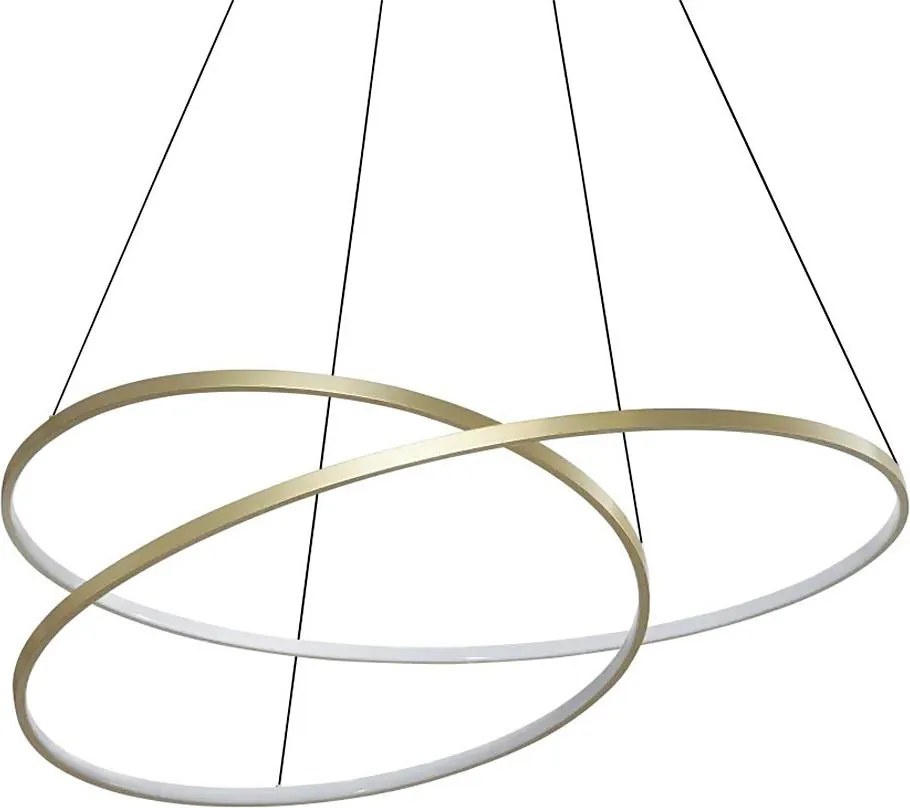 Ideal Lux - LED żyrandol na linkach OZ LED/75W/230V Ø 100 cm CRI 90 złoty