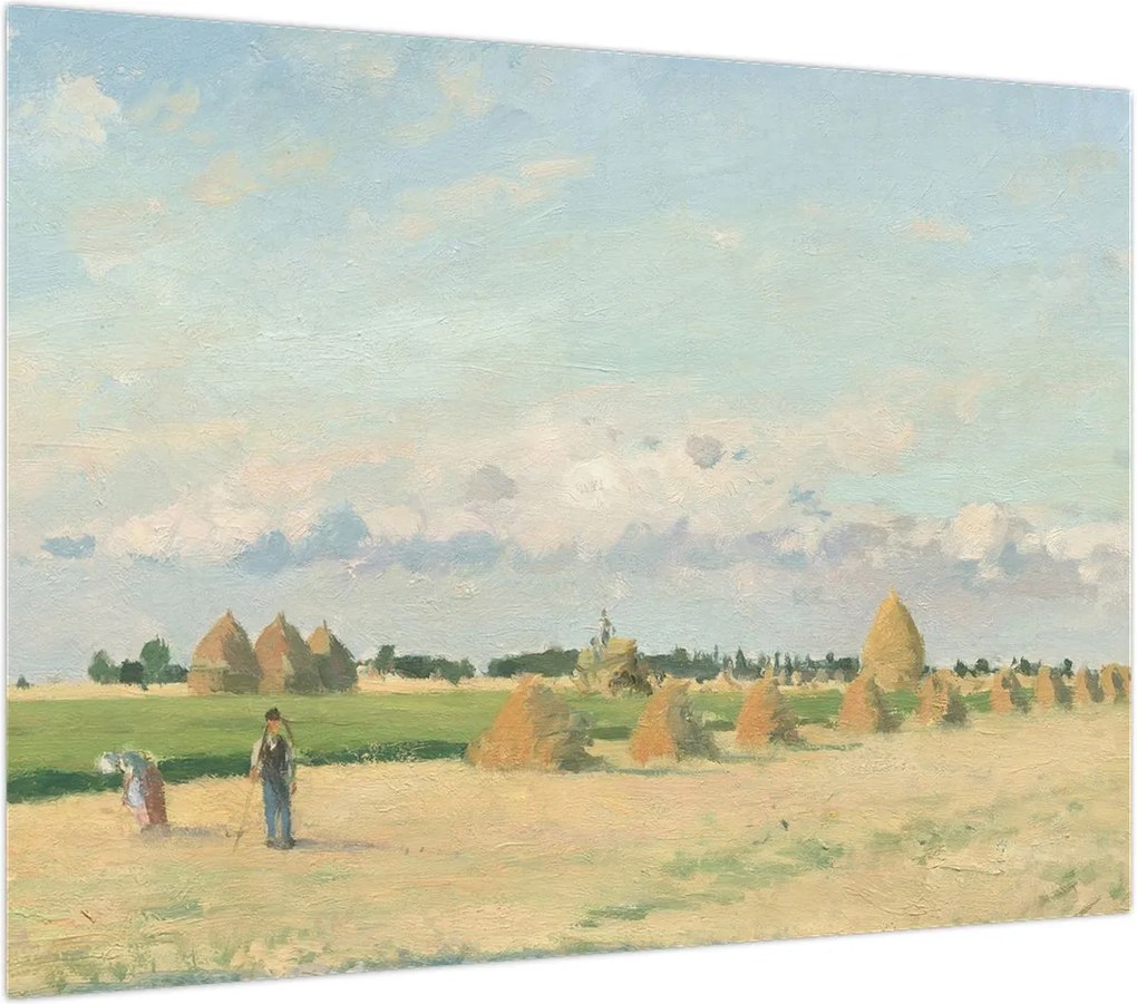 Obraz - Camille Pissarro, Landscape, Ile de France, reprodukcje (70x50 cm)