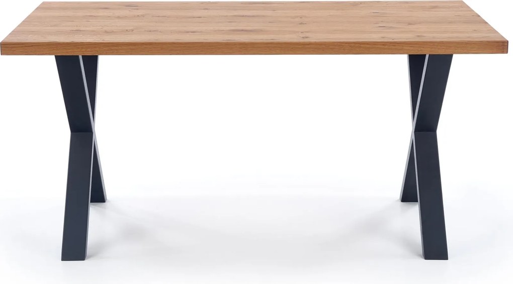 Rozkładany stół Xavier z blatem w okleinie naturalnej