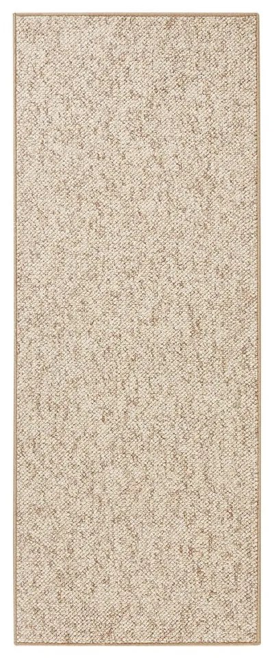 Jasnobrązowy chodnik 80x300 cm Wolly – BT Carpet