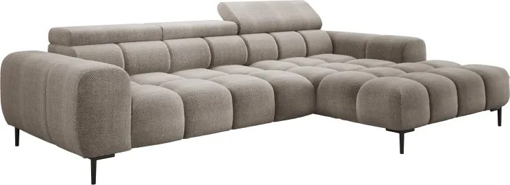 Narożnik PLAZA MINI Prawostronny w tkaninie EDEN 04 WERSAL