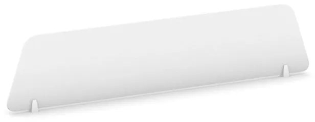 Parawan stołowy MIRELLI A+, 1600 x 300 mm, biały