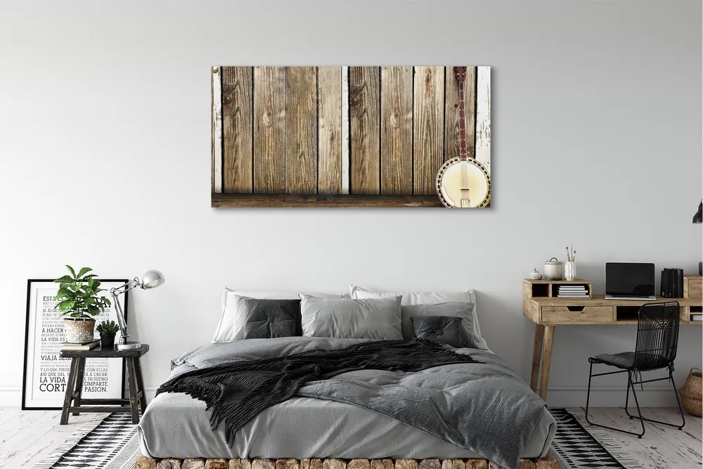 Fotoobraz na płótnie Hawajskie Brzmienie Ukulele