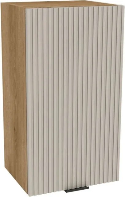 Zestaw Mebli Kuchennych MODERN 170 cm Kaszmir/Dąb Ryflowany Nowoczesny