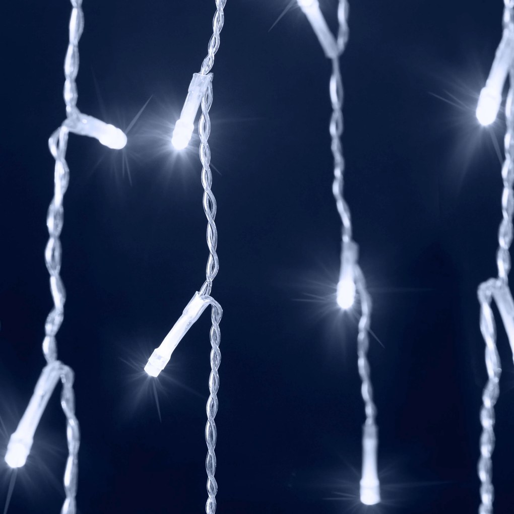 Świąteczny łańcuch świetlny CECIL, 10m, zimna biała Monzana