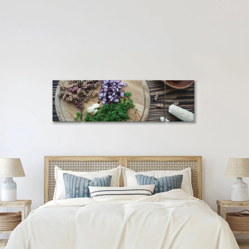 Obraz - Z deski kuchennej (170x50 cm)
