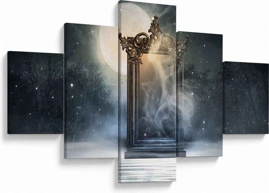Obraz - Magiczne lustro (125x70 cm)