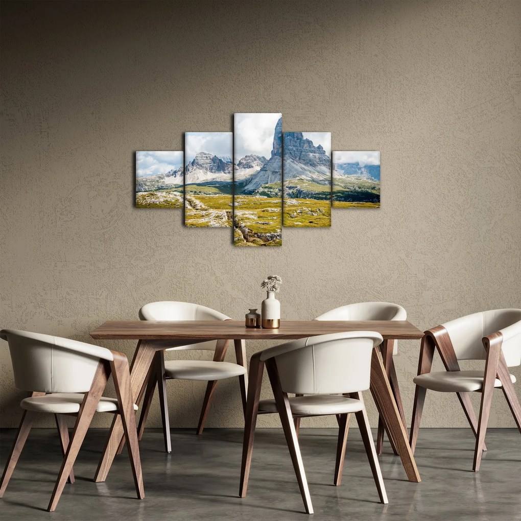 Obraz - Włoskie Dolomity (125x70 cm)
