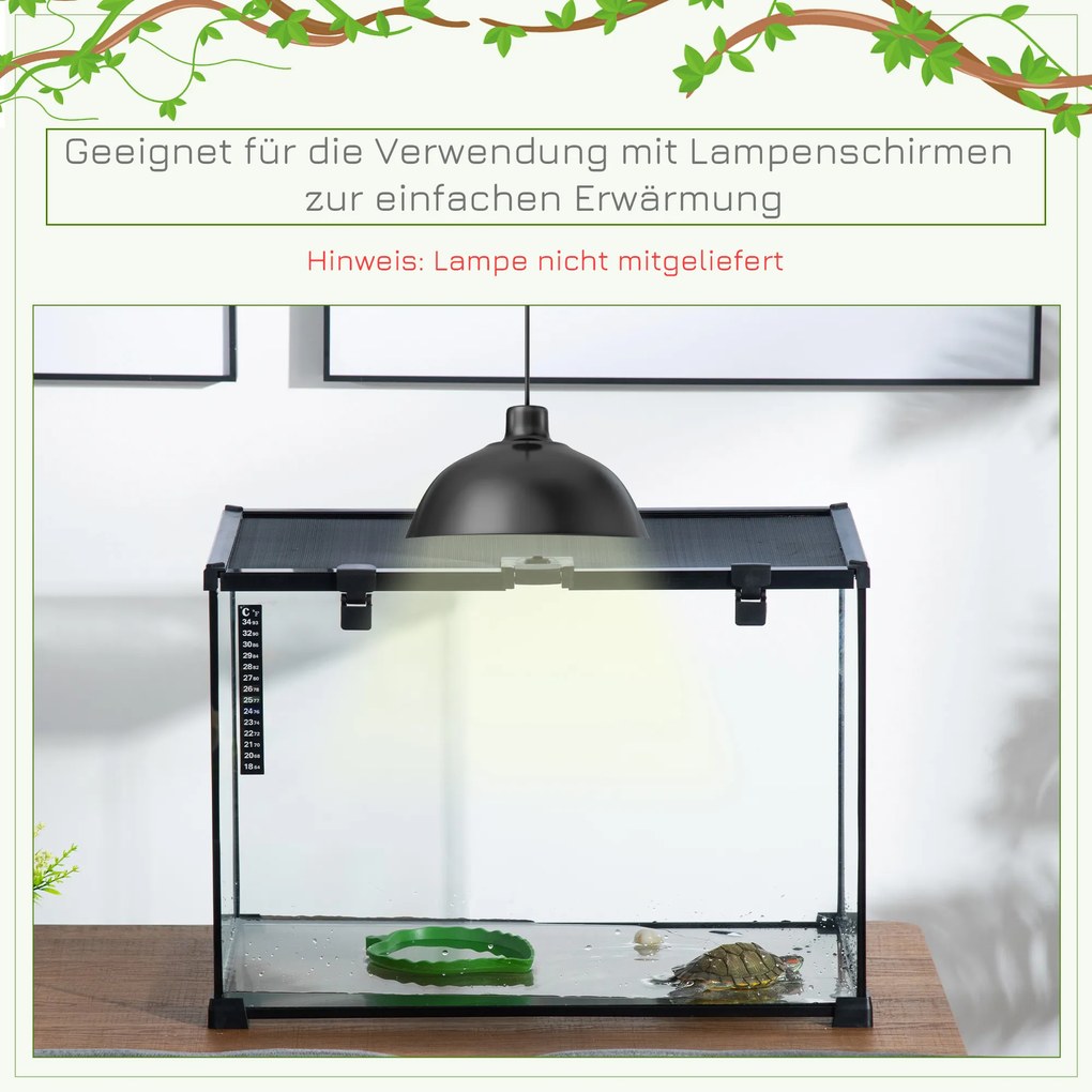Terrarium PawHut dla gadów 50 cm x 30 cm x 35 cm