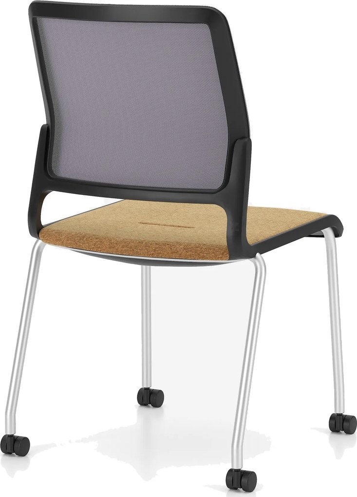 Krzesło konferencyjne na nogach Xilium Frame Chair 4L Mesh oparcie z siatki