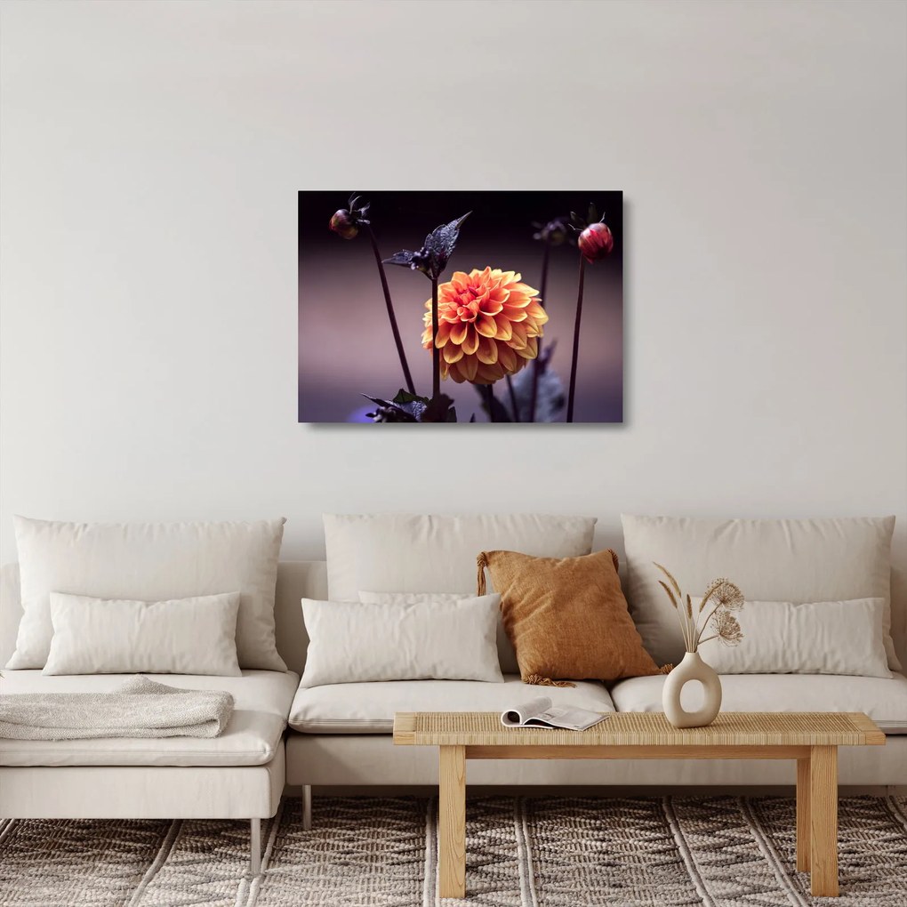 Obraz na szkle - Kwiat (70x50 cm)