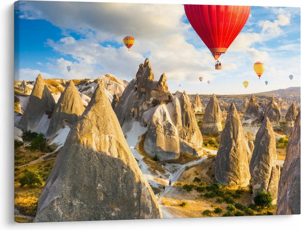 Obraz - Balony na ogrzane powietrze (70x50 cm)