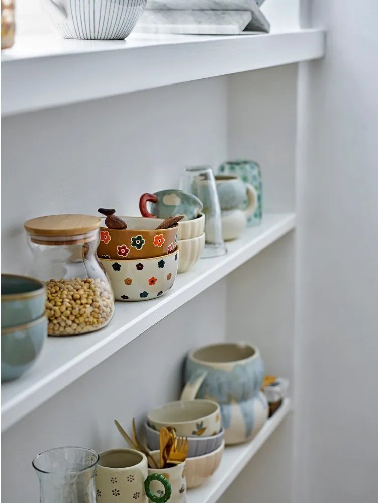 Beżowa kamionkowa miska dla dzieci ø 12 cm Addy – Bloomingville Mini