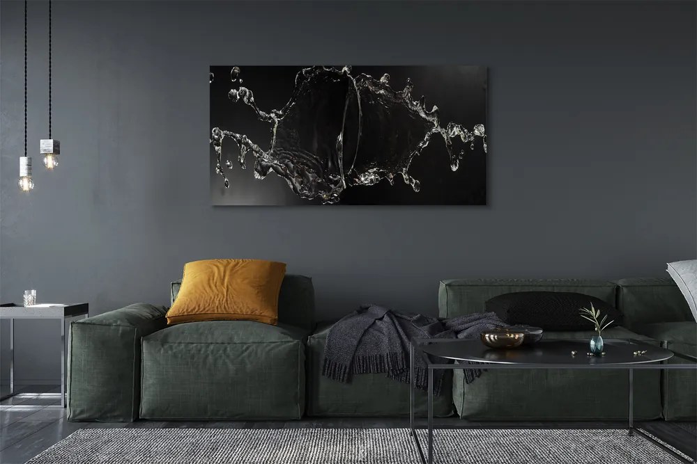 Obraz canvas na ścianę Dynamiczny Chlust Wody