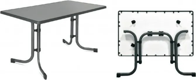 Stół metalowy PIZZARA 115 x 70 cm