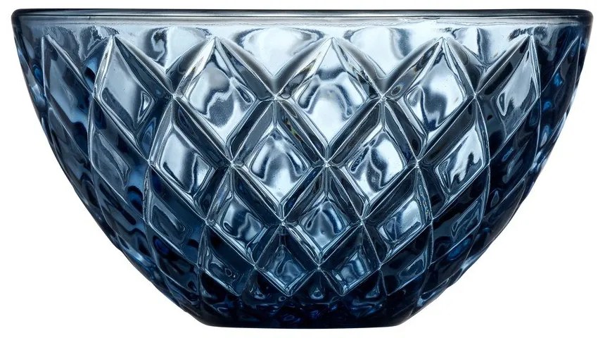 Niebieskie szklane miski zestaw 4 szt. 325 ml Sorrento – Lyngby Glas