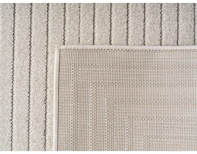 Dywan uniwersalny Nova 3D Geometria kremowy 200 cm x 290 cm
