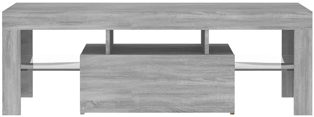 Podświetlana szafka rtv szary dąb L6-M41