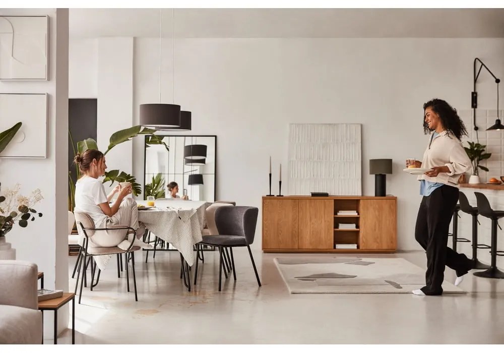 Ciemnoszare krzesło Ciselia – Kave Home
