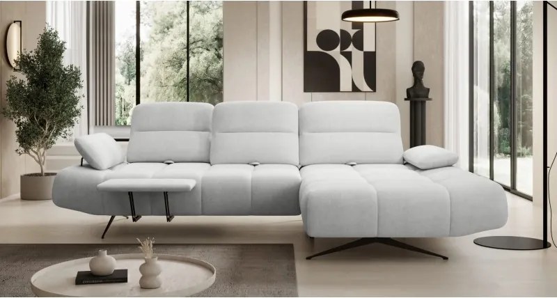 Narożnik FALCAO S układ L z funkcją RELAX WERSAL