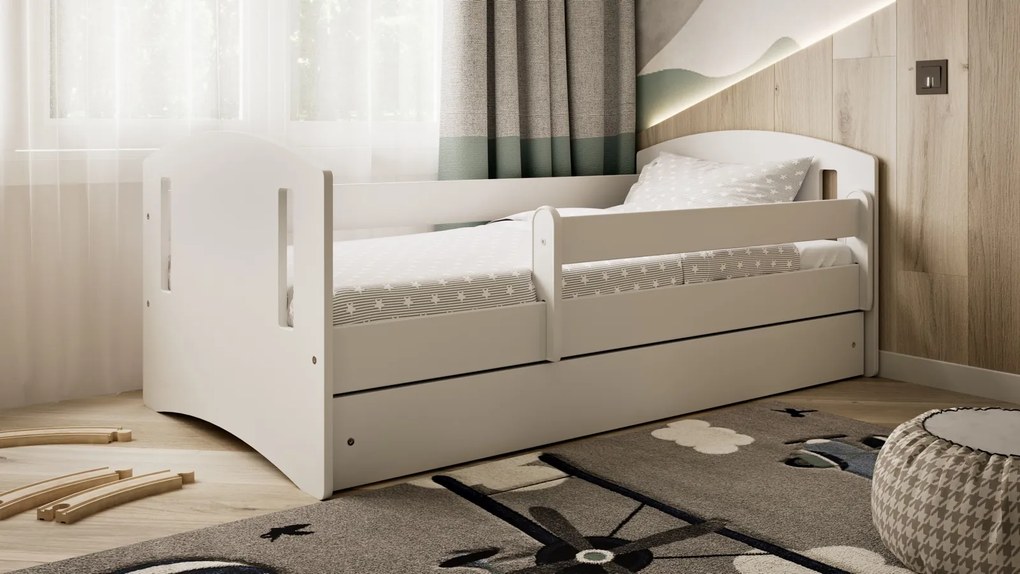 Łóżko dziecięce Classic 2 z materacem 180/80