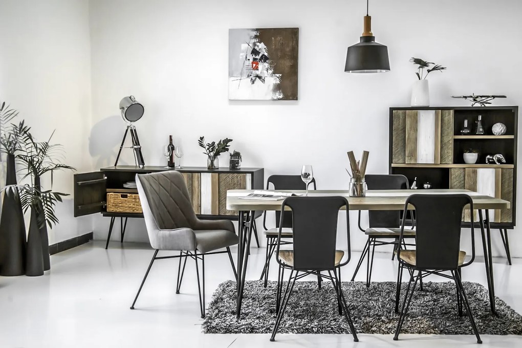 Loftowa komoda trzydrzwiowa Adesso D01