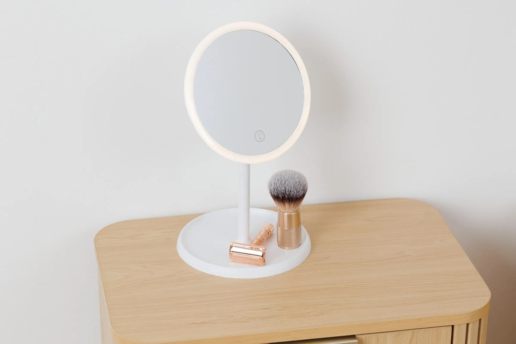 Lusterko kosmetyczne LED LUMI, Ø 16,8 cm