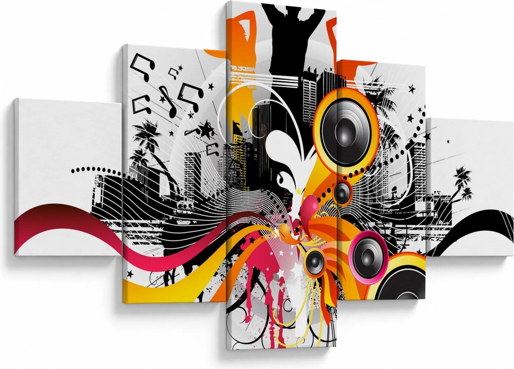 Obraz - Muzyka (125x70 cm)