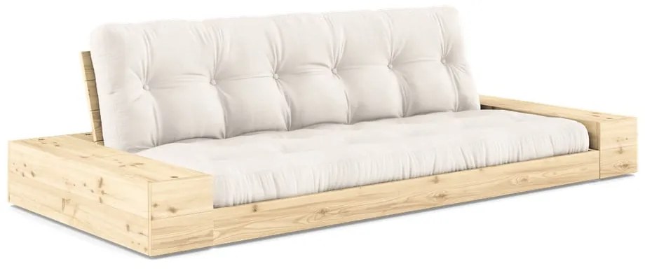 Kremowa rozkładana sofa 244 cm Base – Karup Design