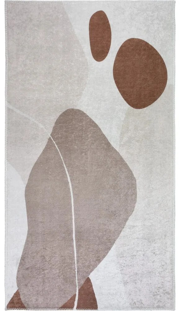 Kremowy chodnik odpowiedni do prania 80x200 cm Sandy Rocks – Vitaus