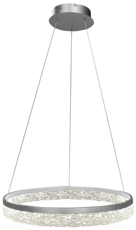 Lampa wisząca GALA SILVER 25W LED