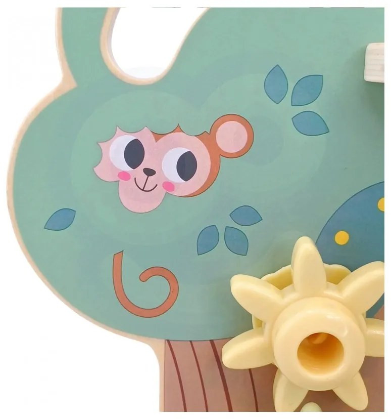 Woopie green drzewko aktywności kulodrom montessori 4w1 fsc