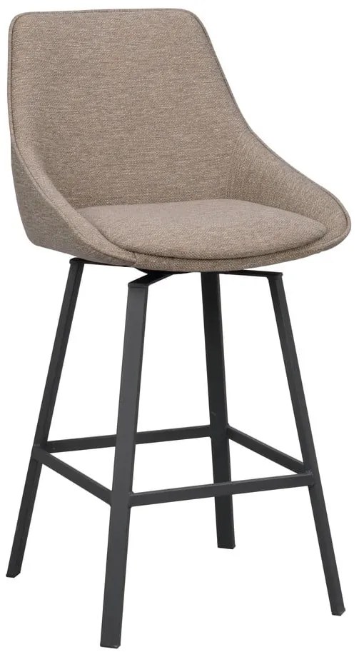 Beżowe hokery zestaw 2 szt. (wysokość siedziska 65 cm) Alison – Rowico