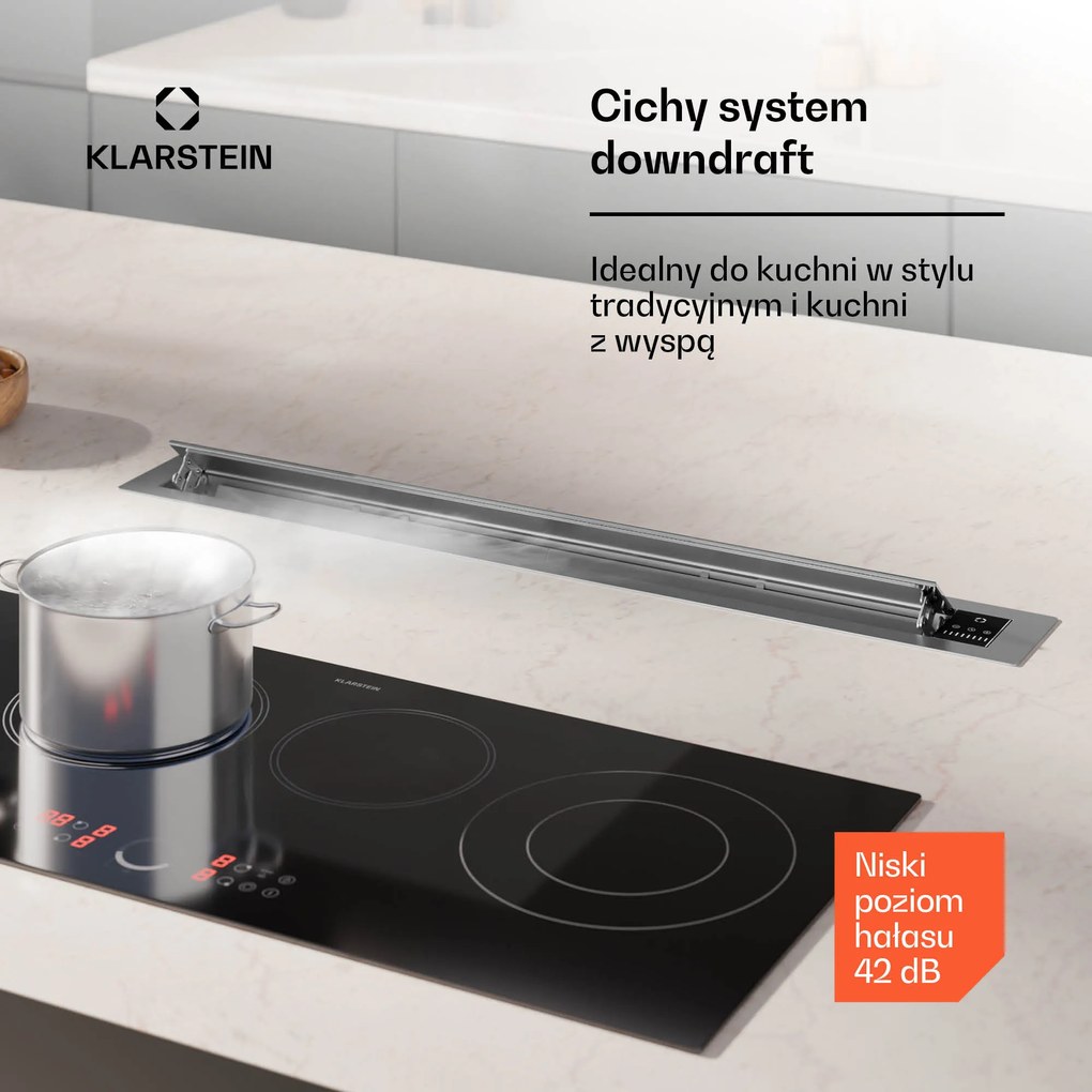 Klarstein Brisa 90 Chowany okap 90 cm