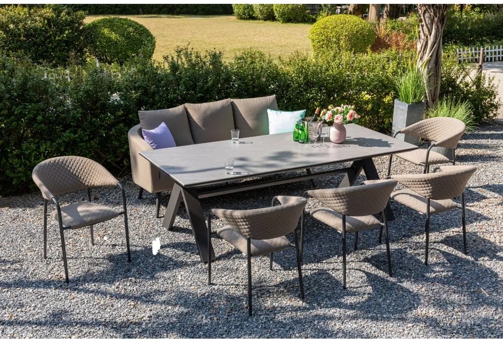 Doppler NOVA - ogrodowy stół aluminiowy 240 x 100 x 73,5 cm - Towar z drobną wadą (N588)