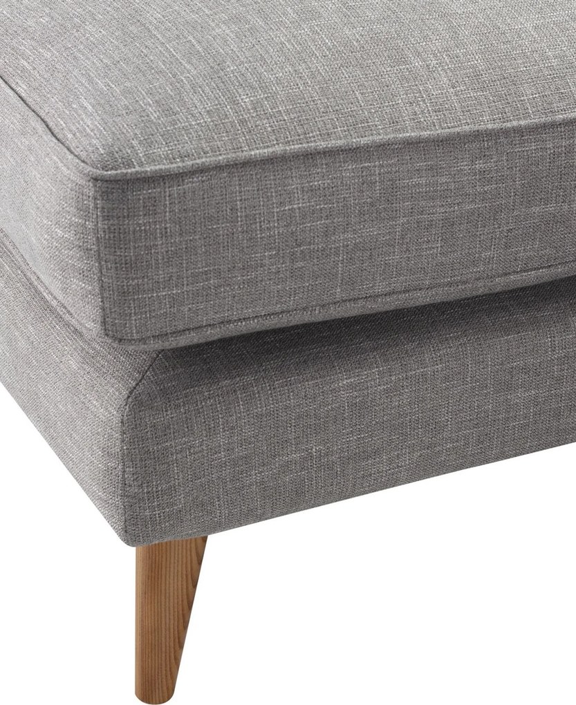 Sofa narożna Venuste linen grey