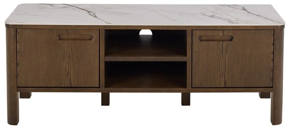 Brązowa szafka pod TV w dekorze dębu 120x45x40 cm Southampton – Actona