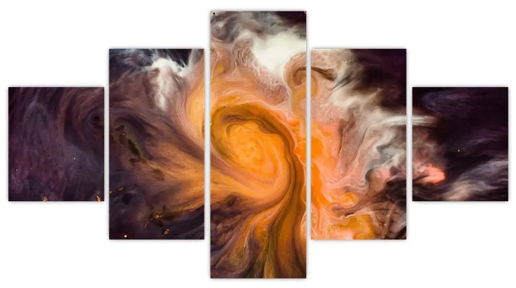 Abstrakcyjny obraz - kosmos (125x70 cm)