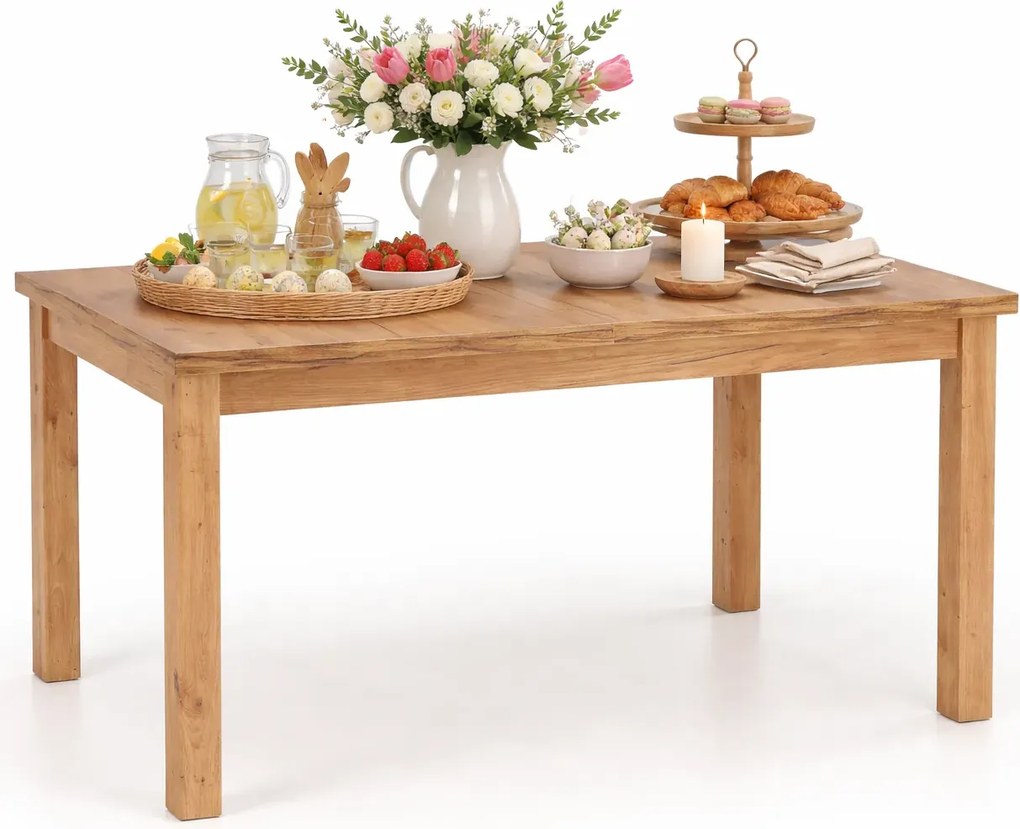 Rozkładany prostokątny stół dąb craft K3-Z59